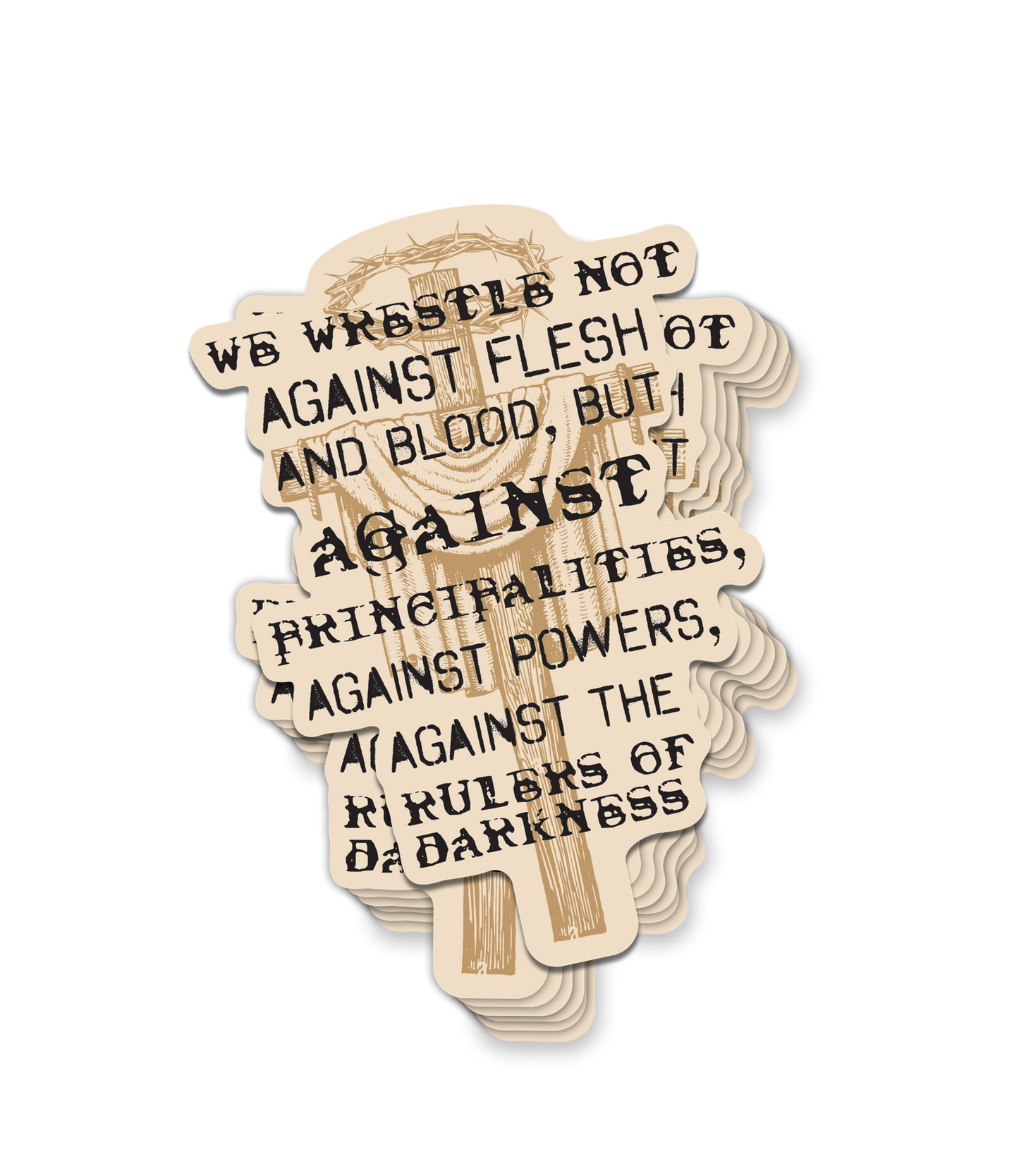 Wrestle Not Decal