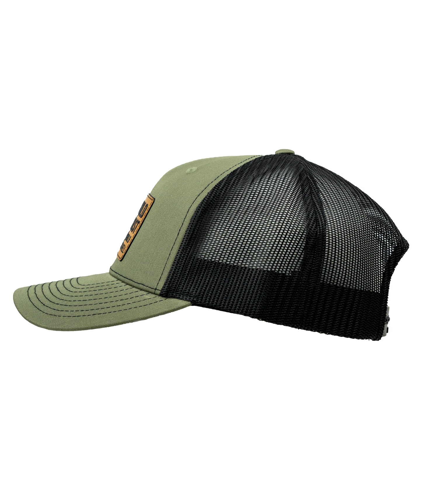 "I May Be Old" Leather Patch Hat