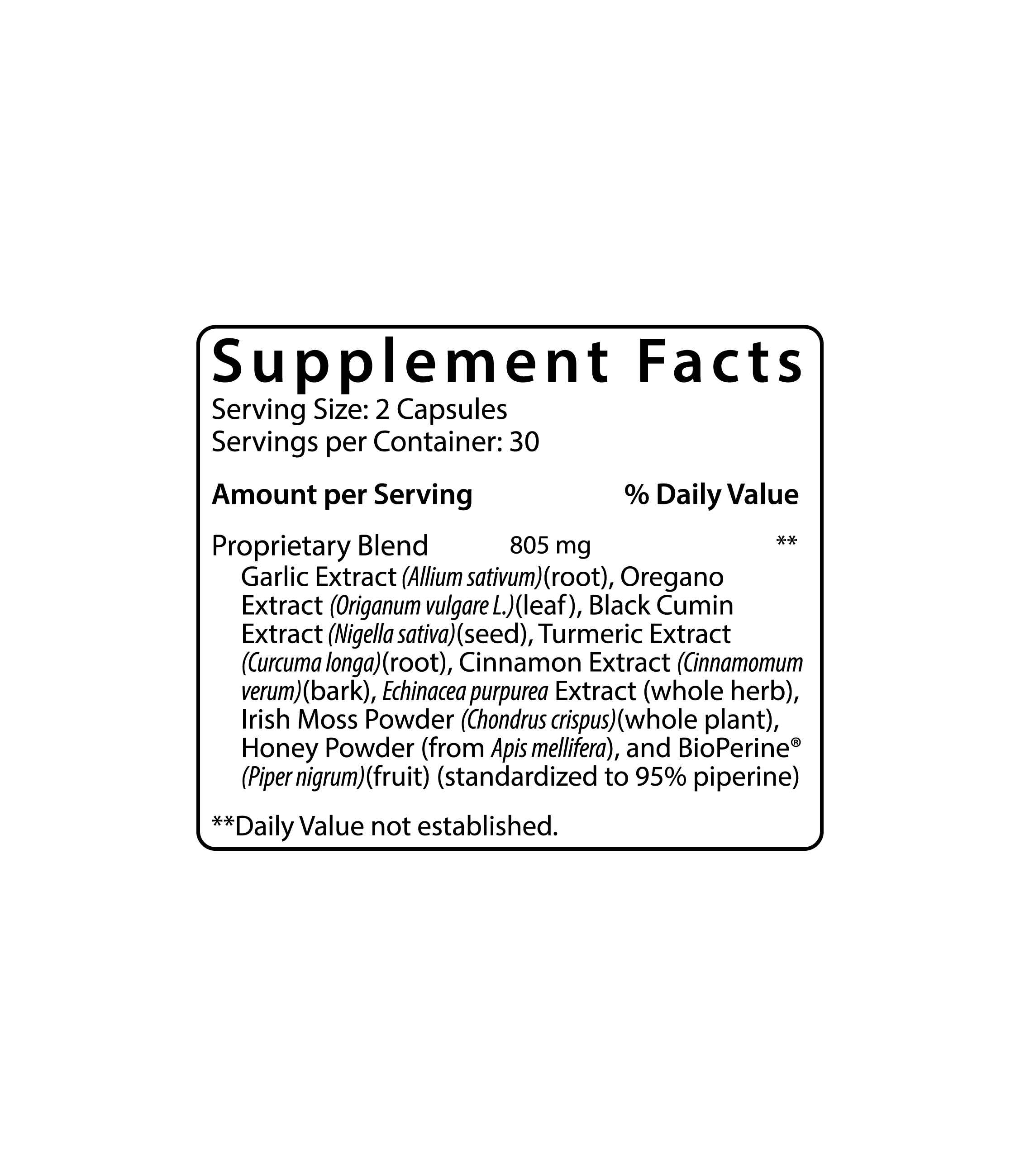 Damn Good Immune Defense