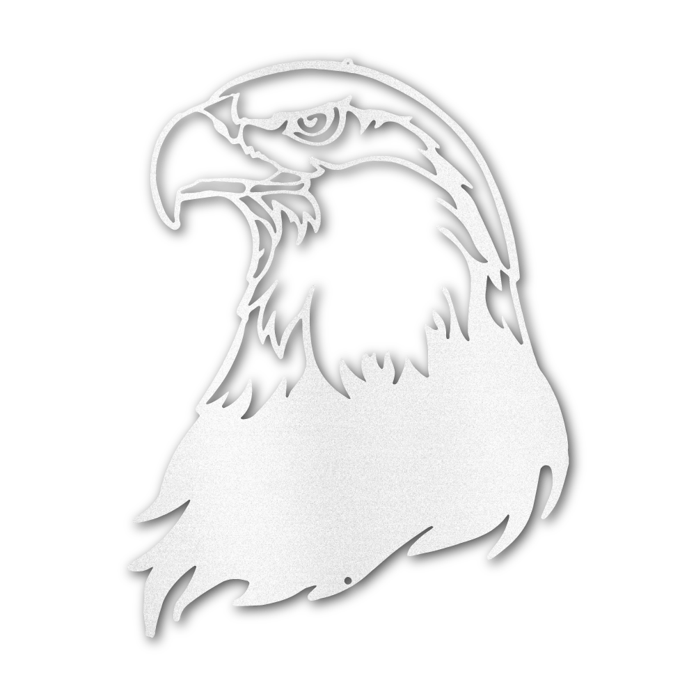 Bald Eagle Head - Steel Wall Sign