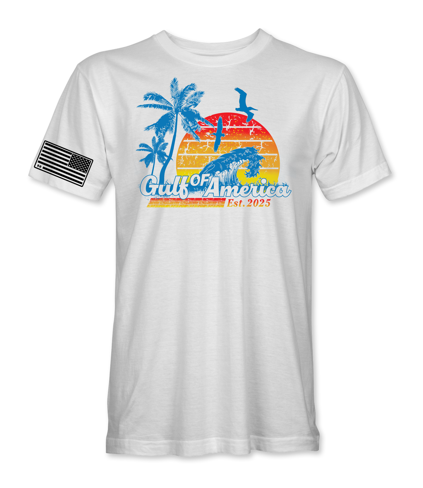 Gulf Of America Wave T-Shirt