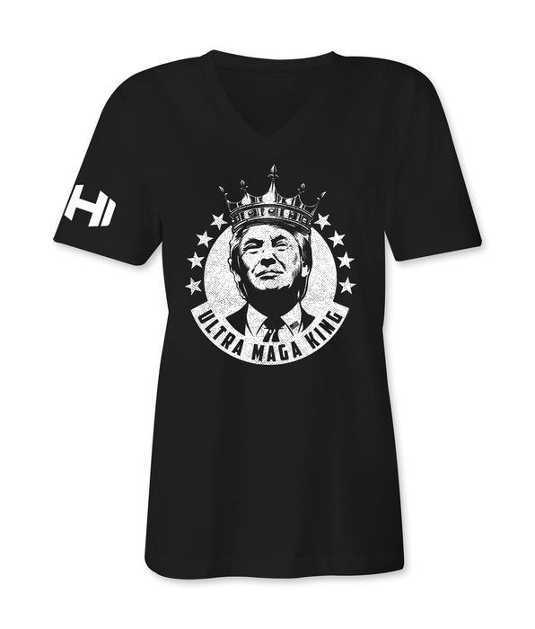 Ultra MAGA KING Women's V-Neck