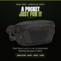 Damn Good™ Carry Bundle — Waist Pack + Magnetic Mount