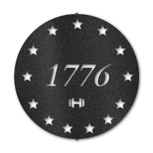 1776 - Steel Plaque