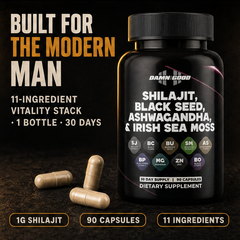 Damn Good™ Shilajit Power Stack - 90 Capsules (30 Servings)