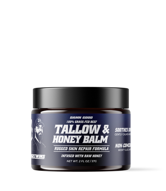 Damn Good Grass-Fed Beef Tallow & Raw Honey Balm