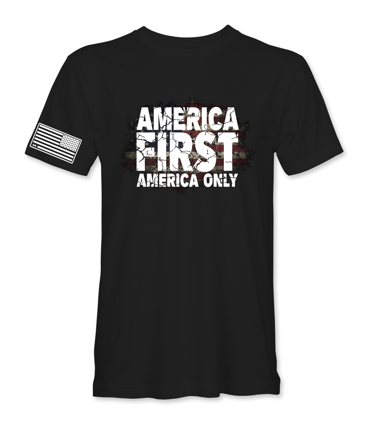 America First Cracked T-Shirt