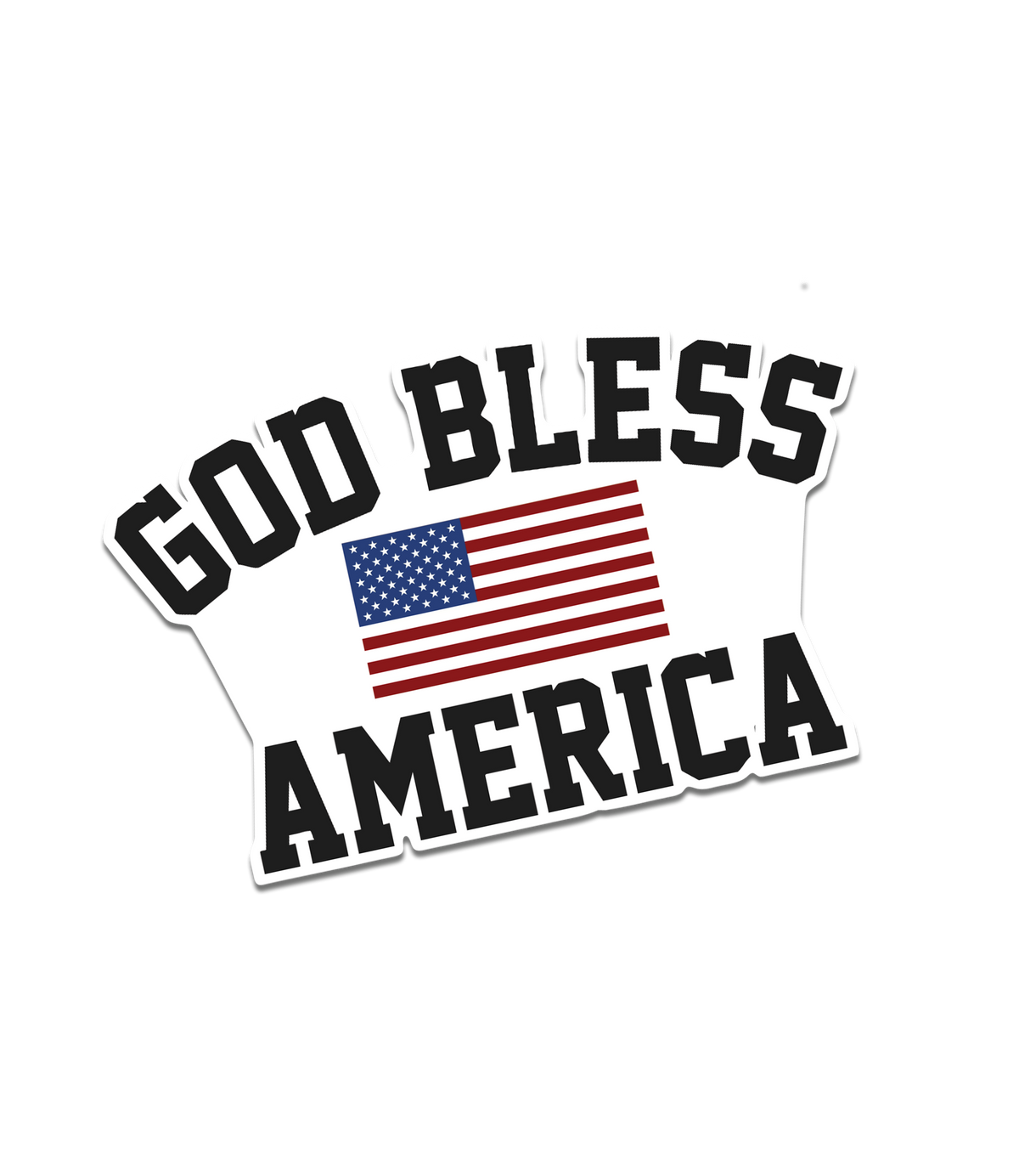 God Bless America Decal
