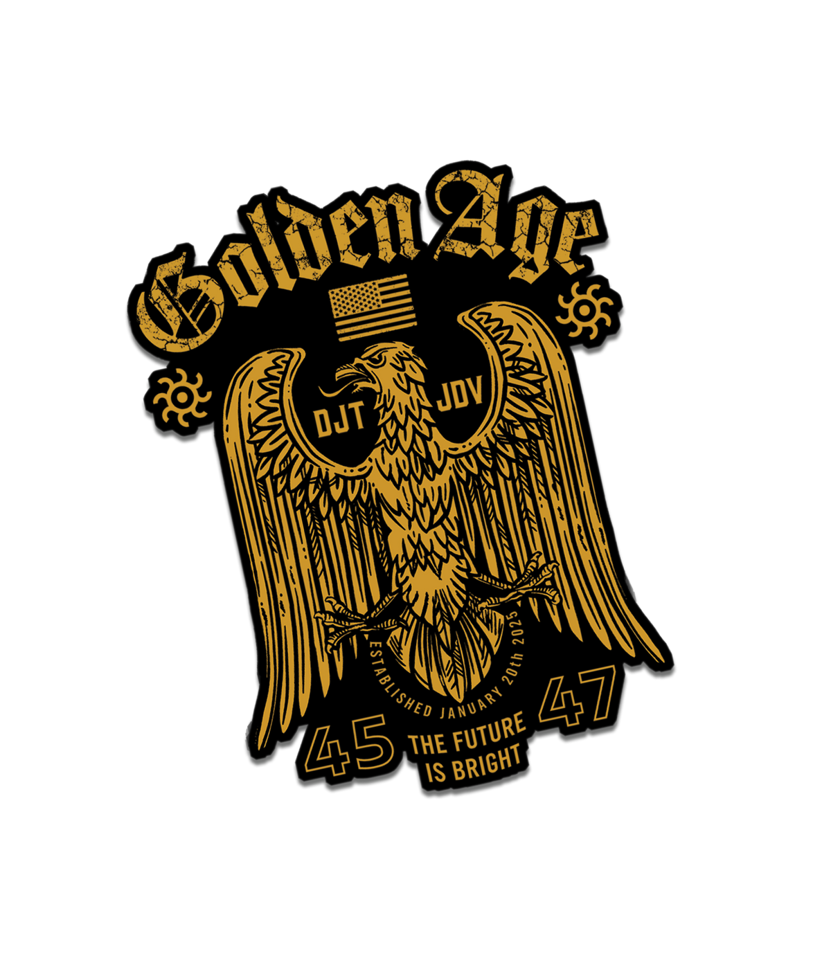 Golden Age Decal