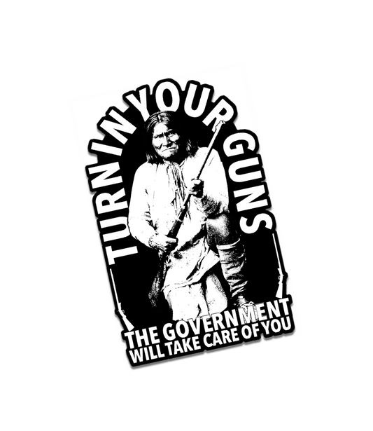 Turn in Your Guns Decal