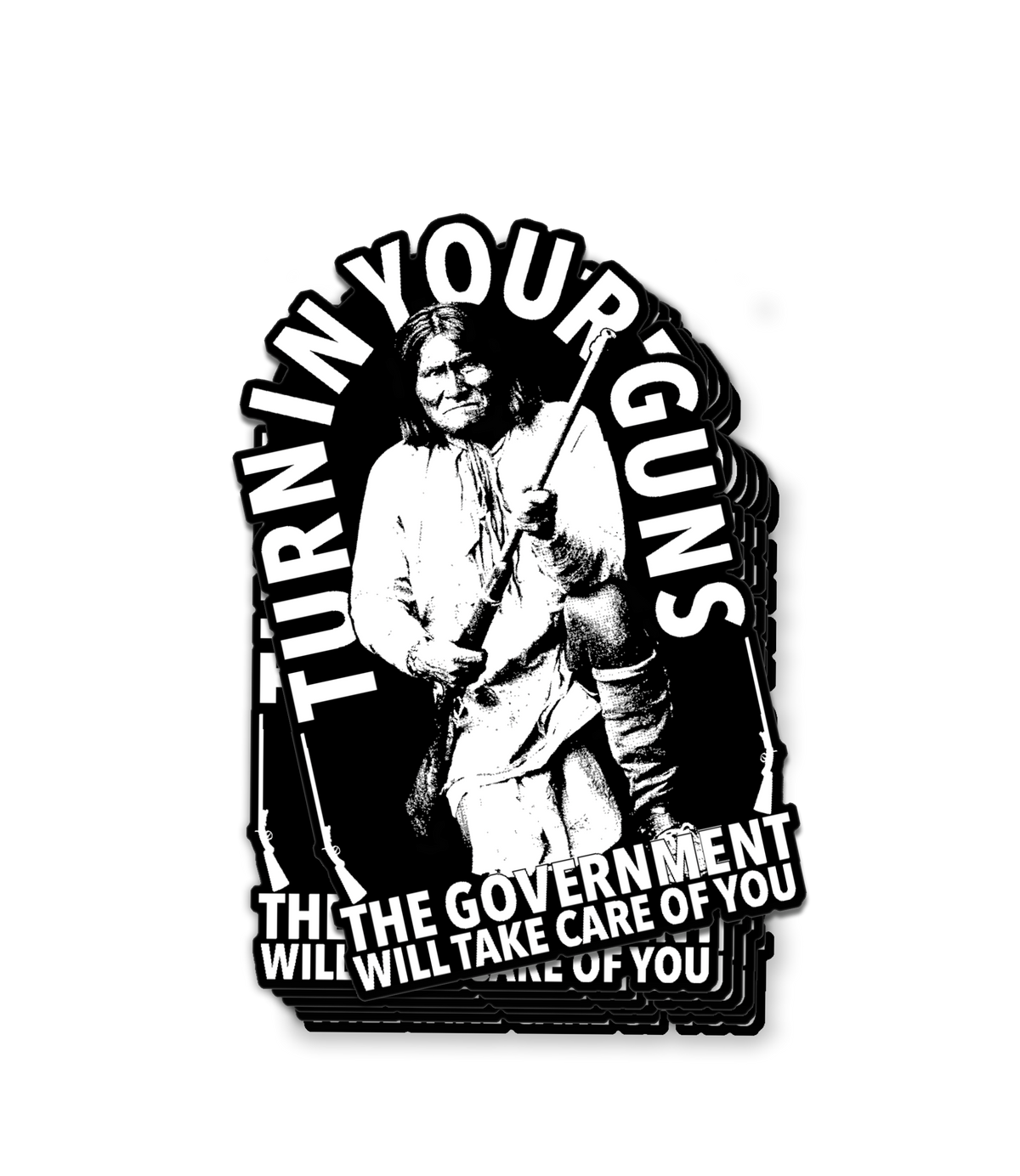 Turn in Your Guns Decal