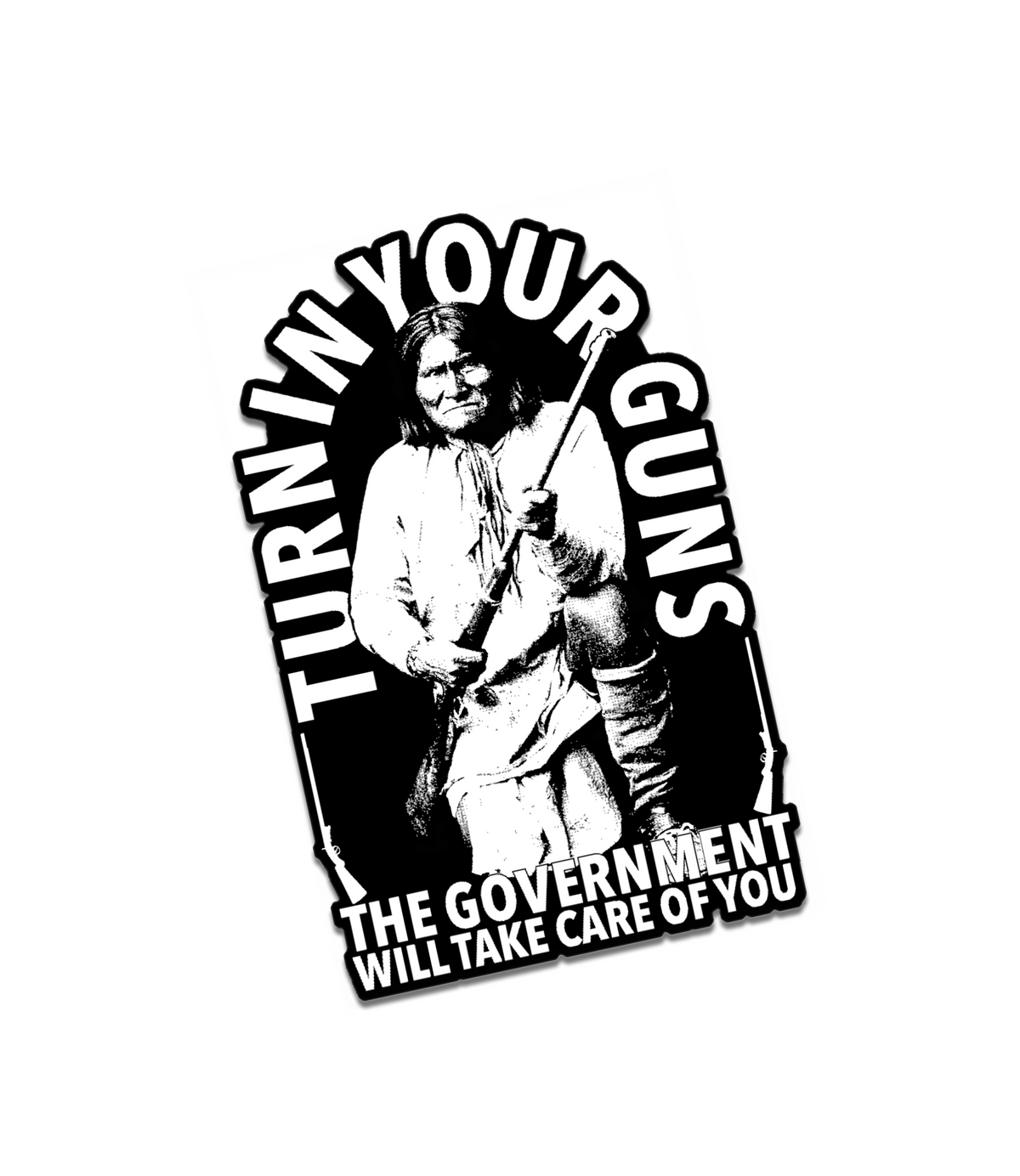 Turn in Your Guns Decal