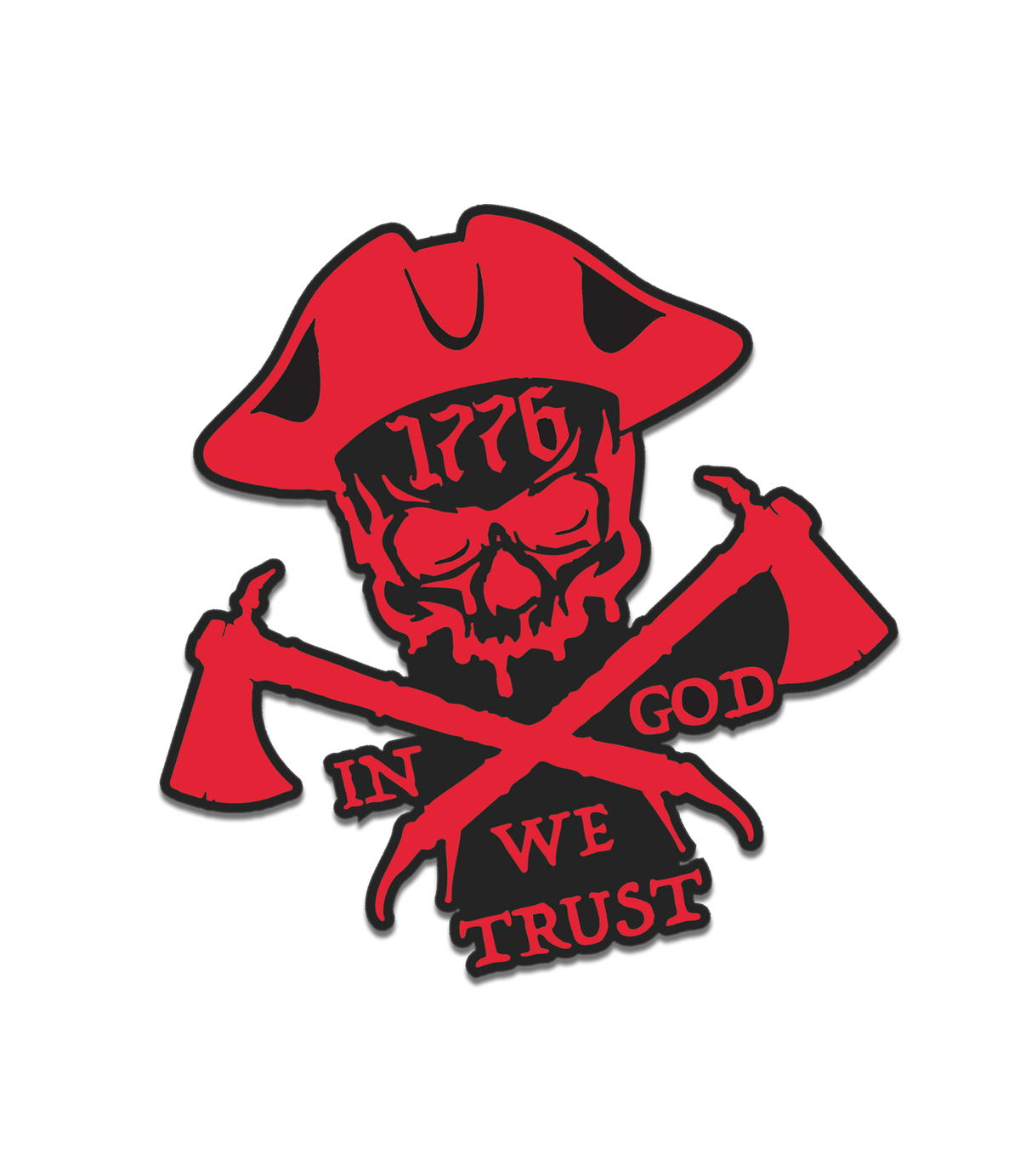 In God We Trust 1776 Decal