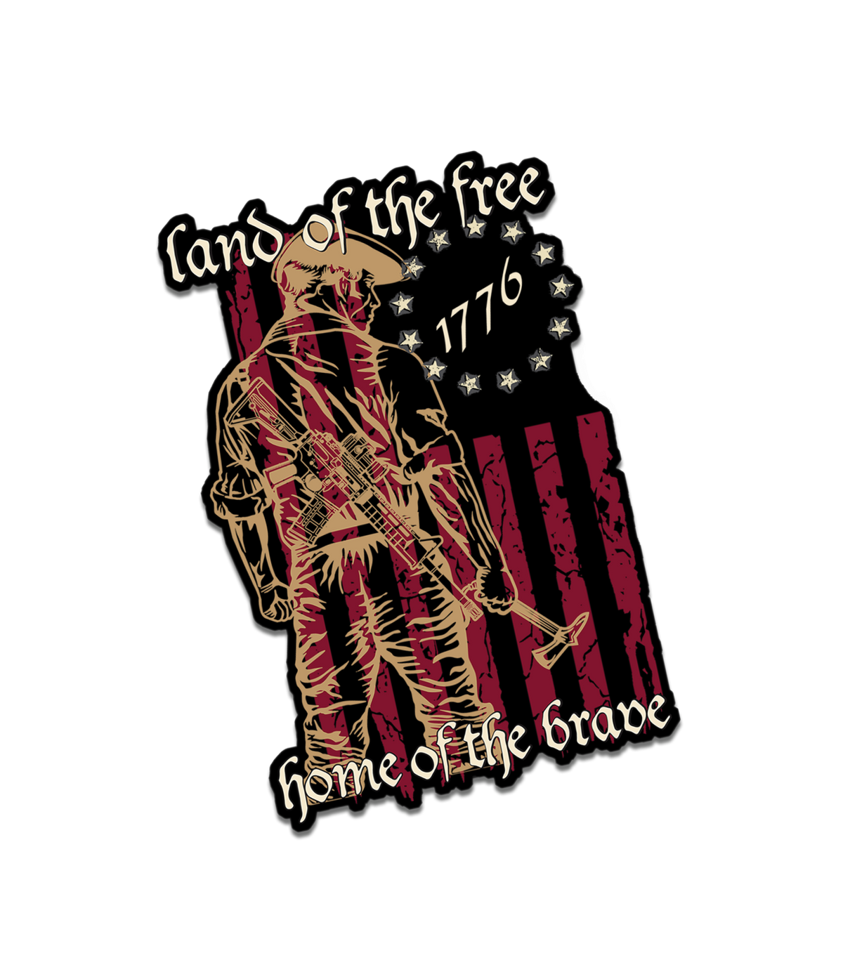 Land of the Free Decal