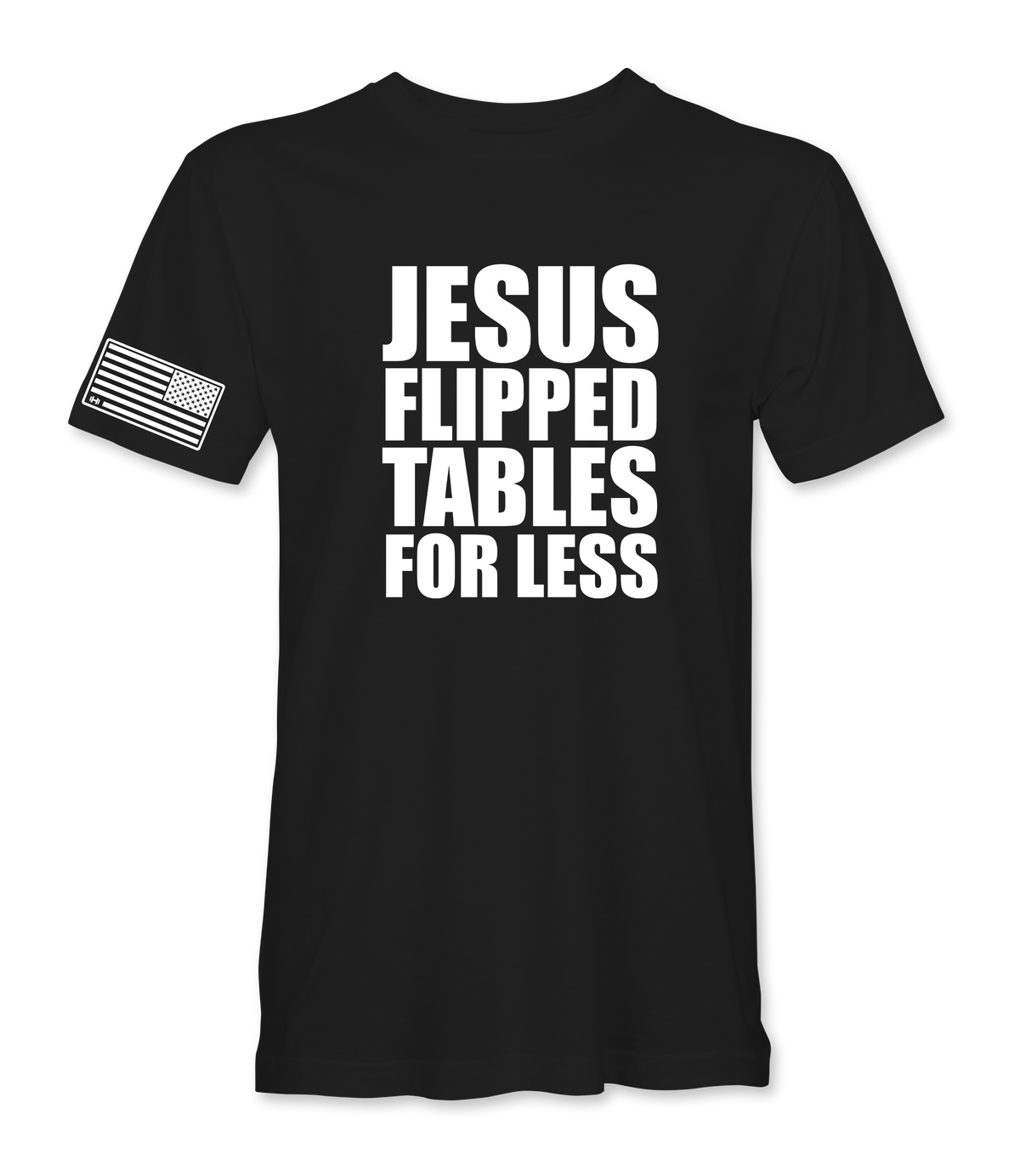 🎁 Jesus Flipped Tables T-Shirt (100% off)