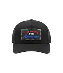 Day Drink For America Patch Hat