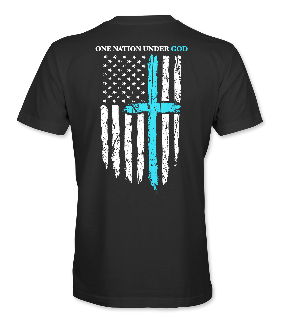 One Nation Under God Cross T-Shirt