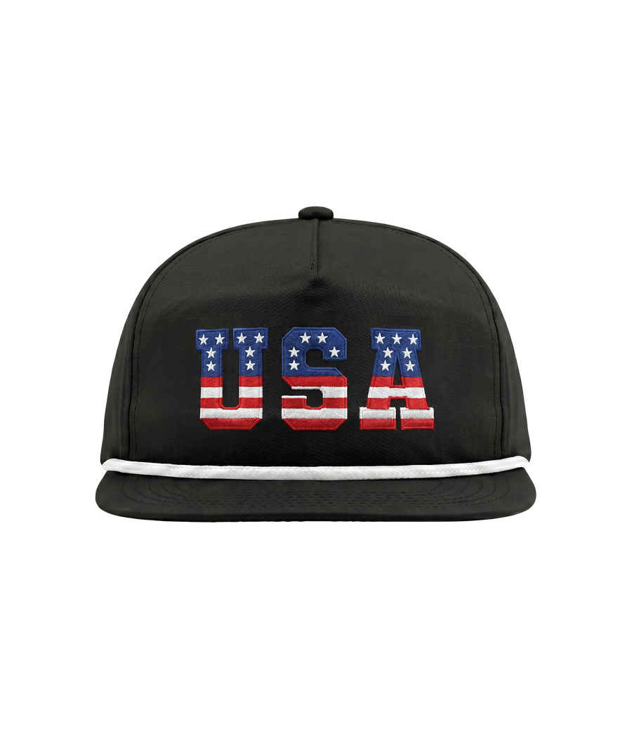 Retro USA Embroidered Hat