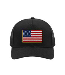American Flag Embroidered Hat