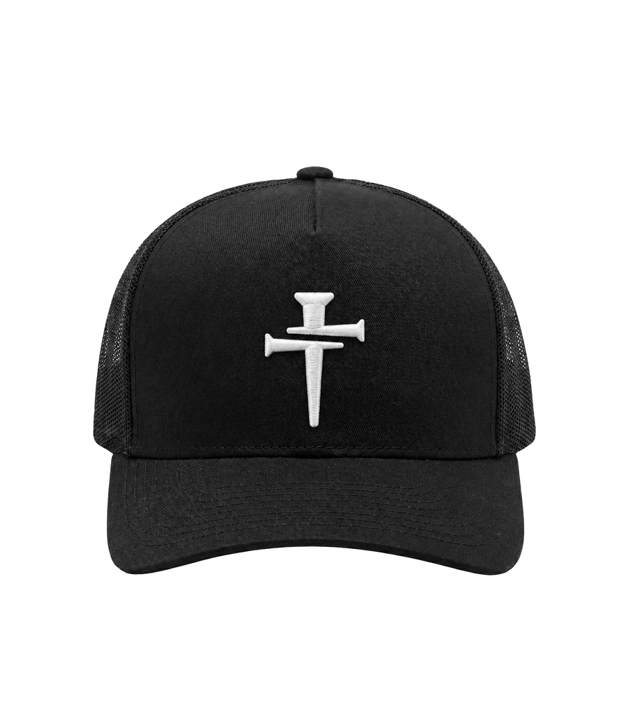 DGO Cross of Nails Embroidered Trucker Hat