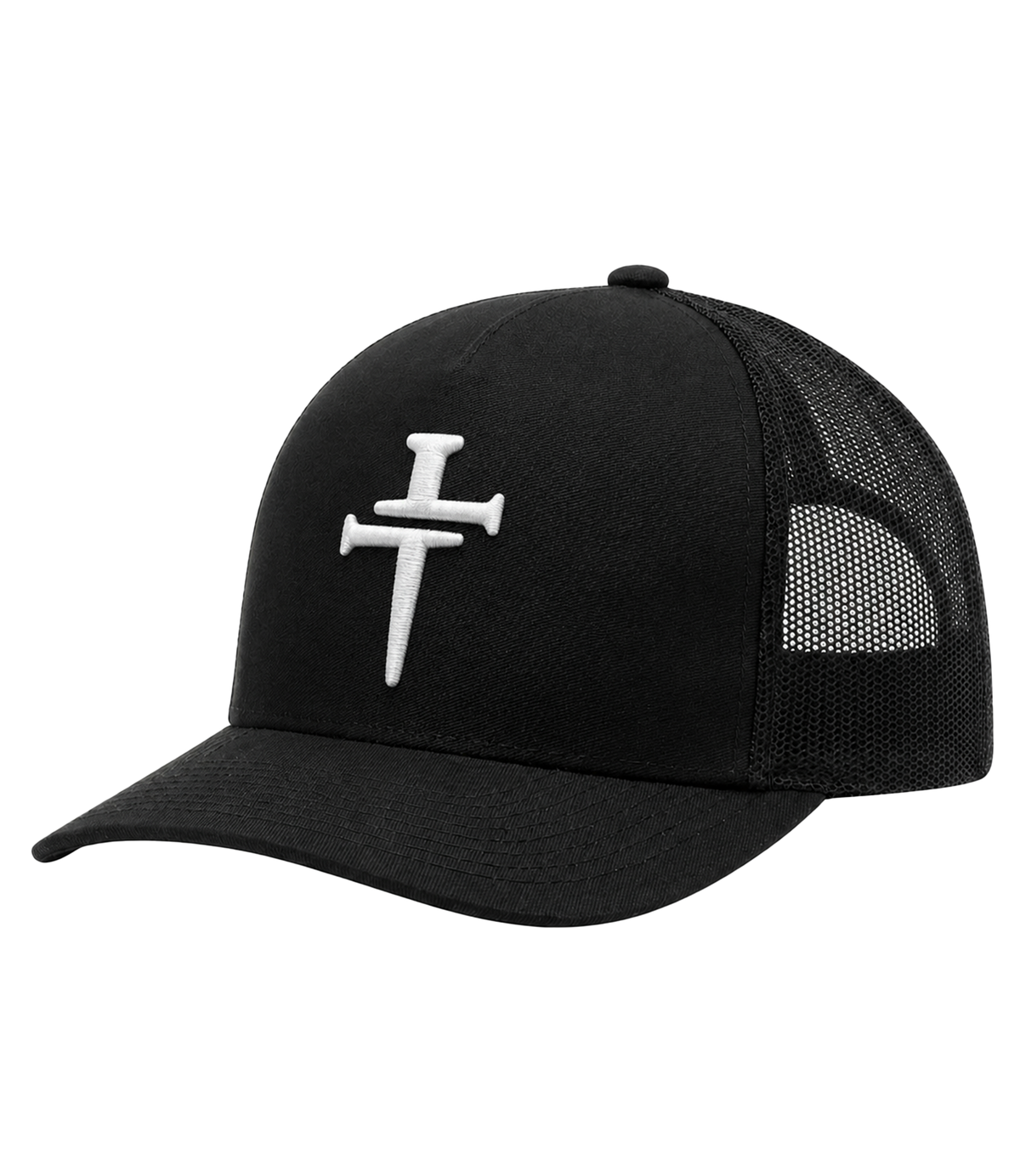 DGO Cross of Nails Embroidered Trucker Hat