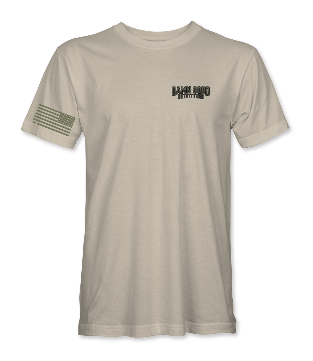 🎁 DGO Wordmark T-Shirt – Sand (100% off)