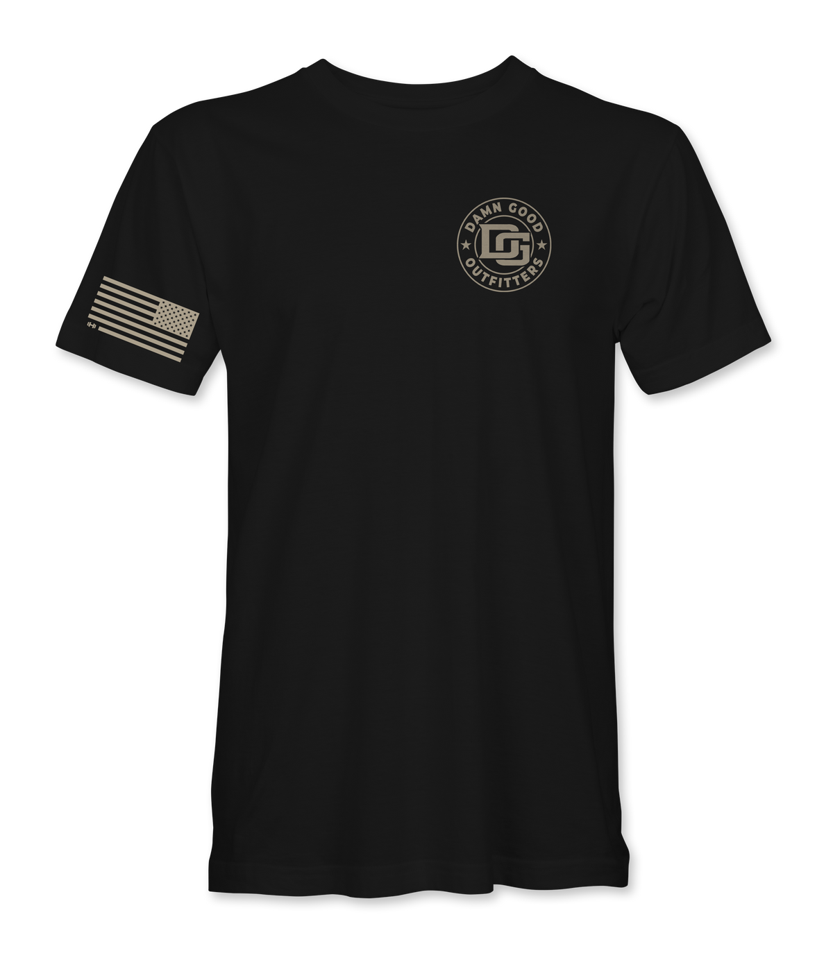 🎁 DGO Crest T-Shirt – Blackout (100% off)