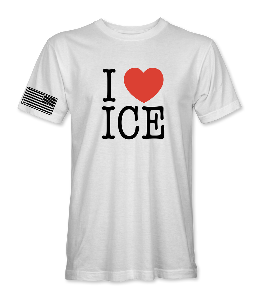 I Love ICE T-Shirt - officialhodgetwins