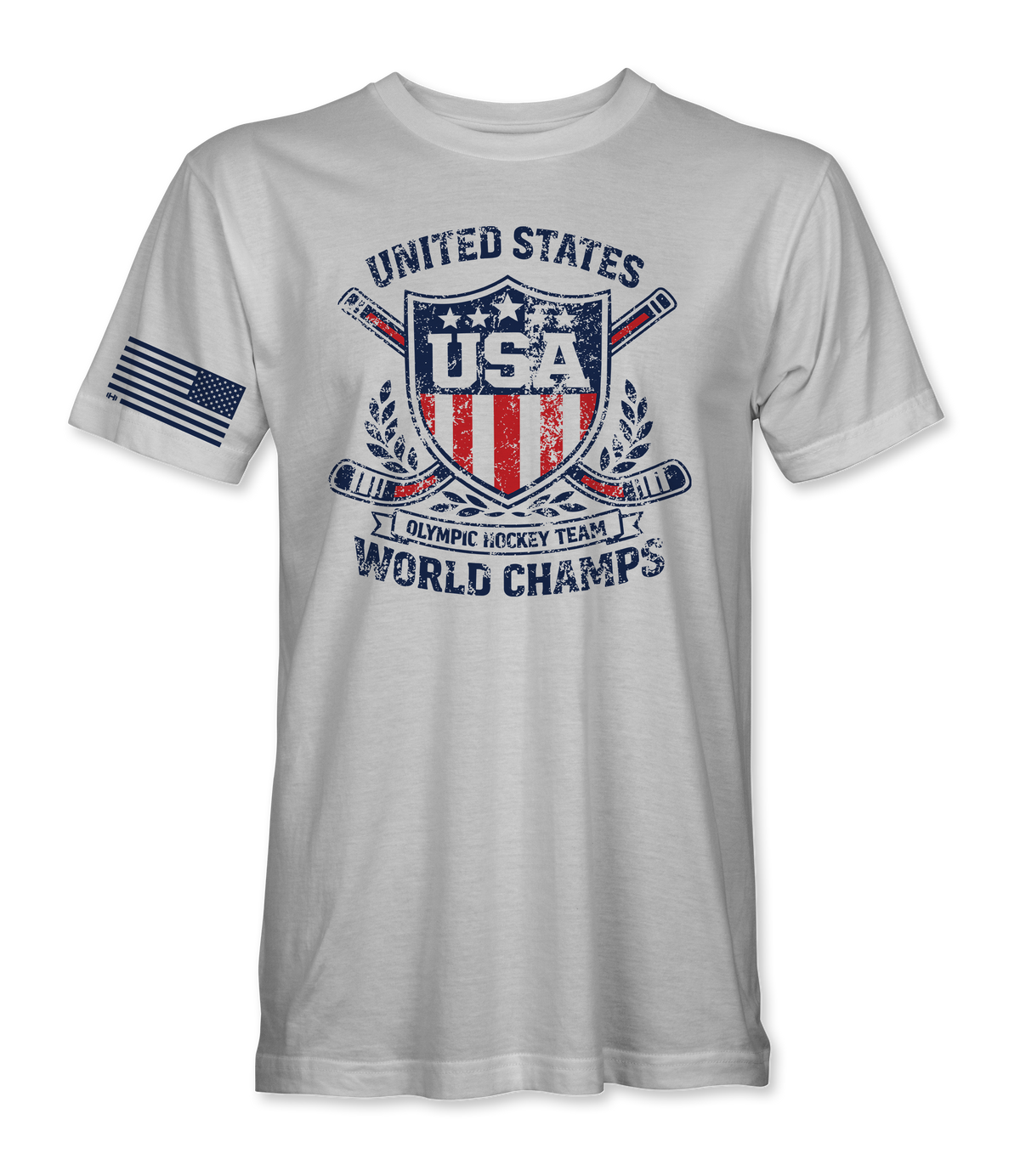 🎁 USA World Champs Hockey T-Shirt (100% off)
