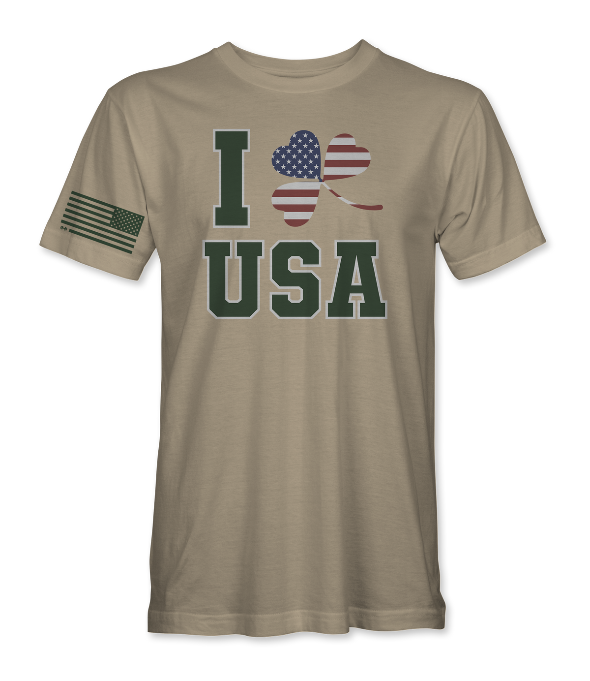 I Heart USA St. Patricks Day T-Shirt