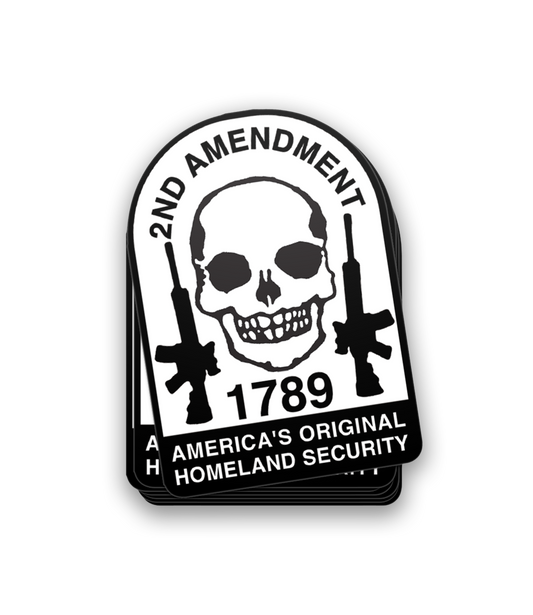 2ND Amendment 1789 Decal