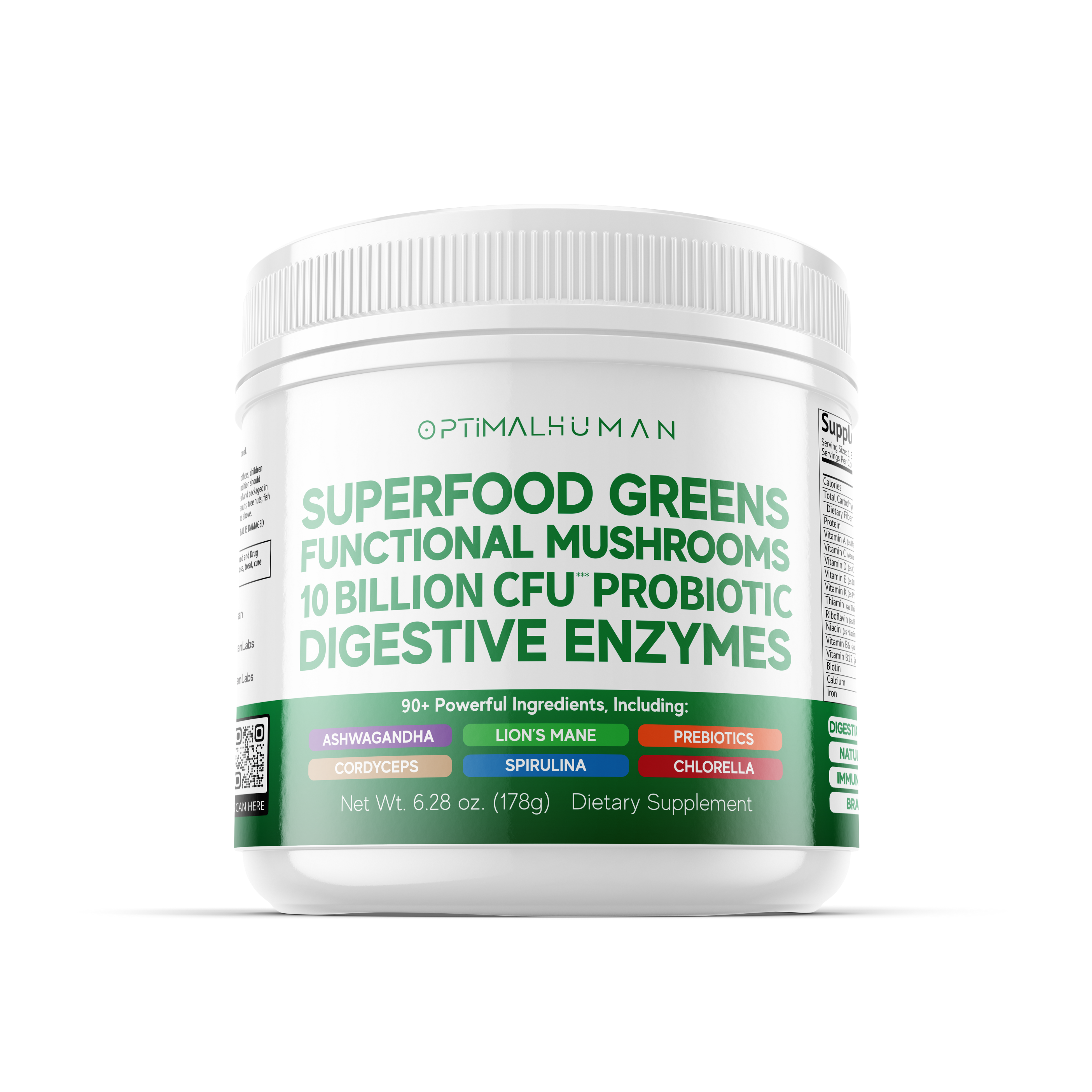 Optimal Human Superfood Greens