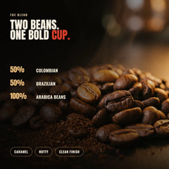 The blend - Colombian and Brazilian