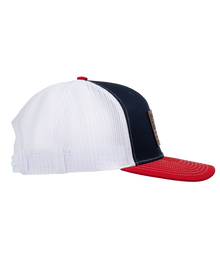 "250" Flag Leather Patch Hat