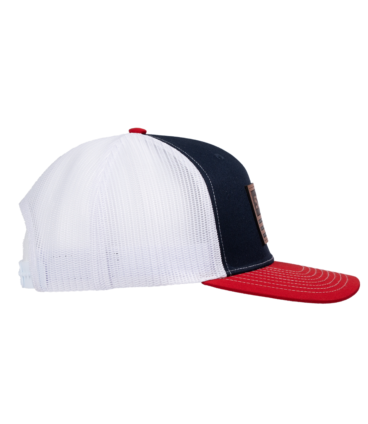 "250" Flag Leather Patch Hat