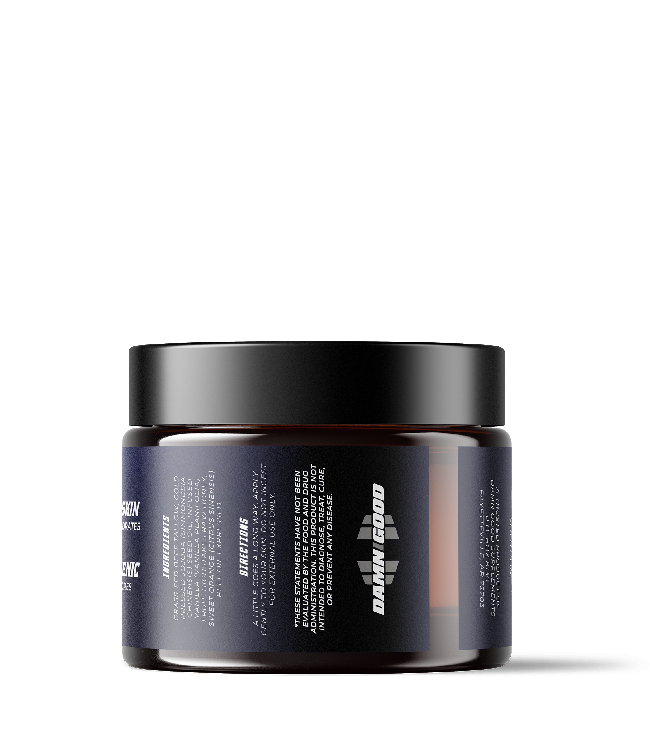 Damn Good Grass-Fed Beef Tallow & Raw Honey Balm