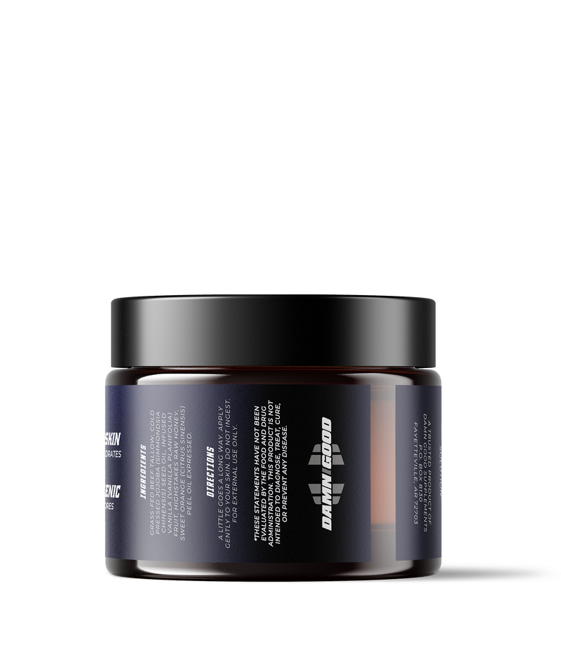 Damn Good™ Grass-Fed Beef Tallow & Raw Honey Balm - (57g)