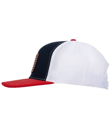 "250" Flag Leather Patch Hat