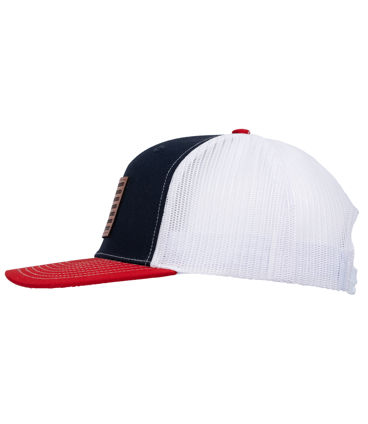 "250" Flag Leather Patch Hat