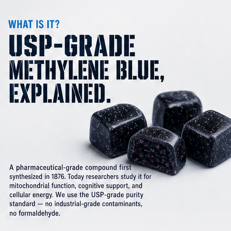 Damn Good™ Methylene Blue Gummies - 60 Gummies (30 Servings)