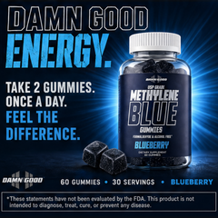Damn Good™ Methylene Blue Gummies - 60 Gummies (30 Servings)