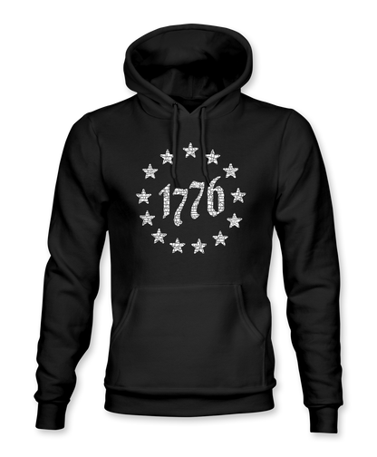 1776 Circle Stars Hoodie