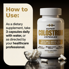 Damn Good™ Super Colostrum Capsules - 90 Capsules (30 Servings)
