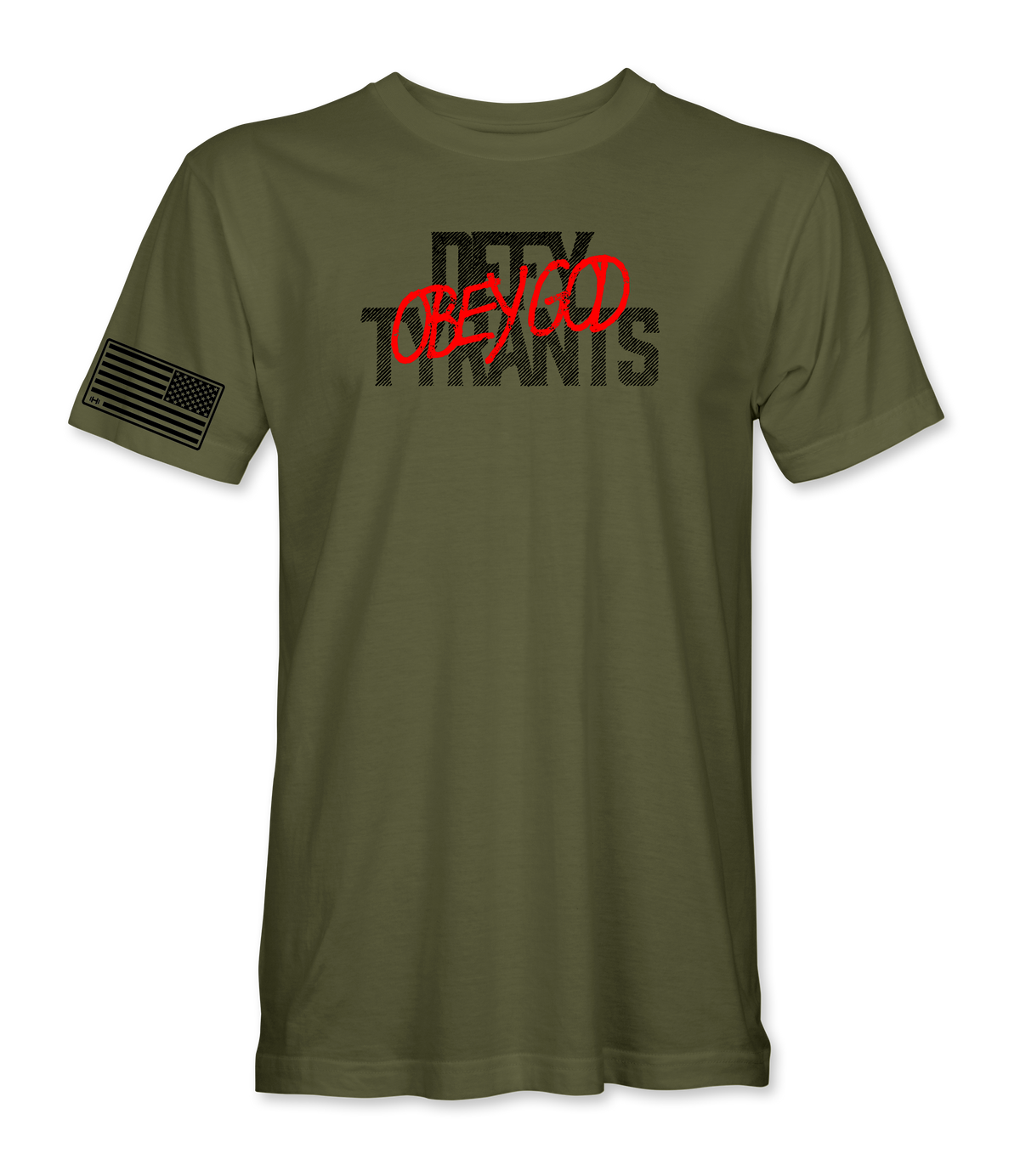 🎁 Obey God, Defy Tyrants T-Shirt (100% off)