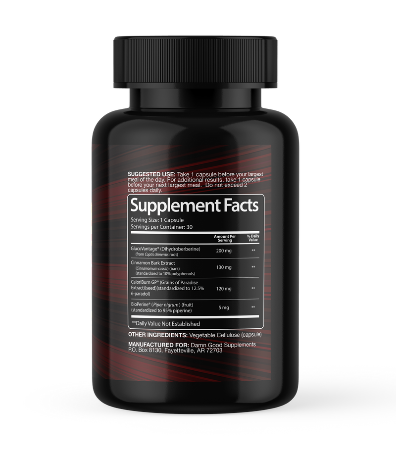 Damn Good™ Ultra Ignite - 30 Capsules (30 Servings)