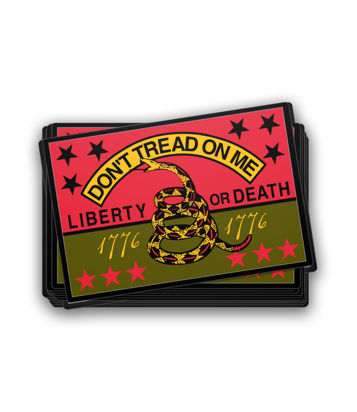 Don't Tread On Me Snake Decal