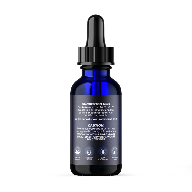Damn Good™ Methylene Blue Tincture - 50mL (30 Servings)