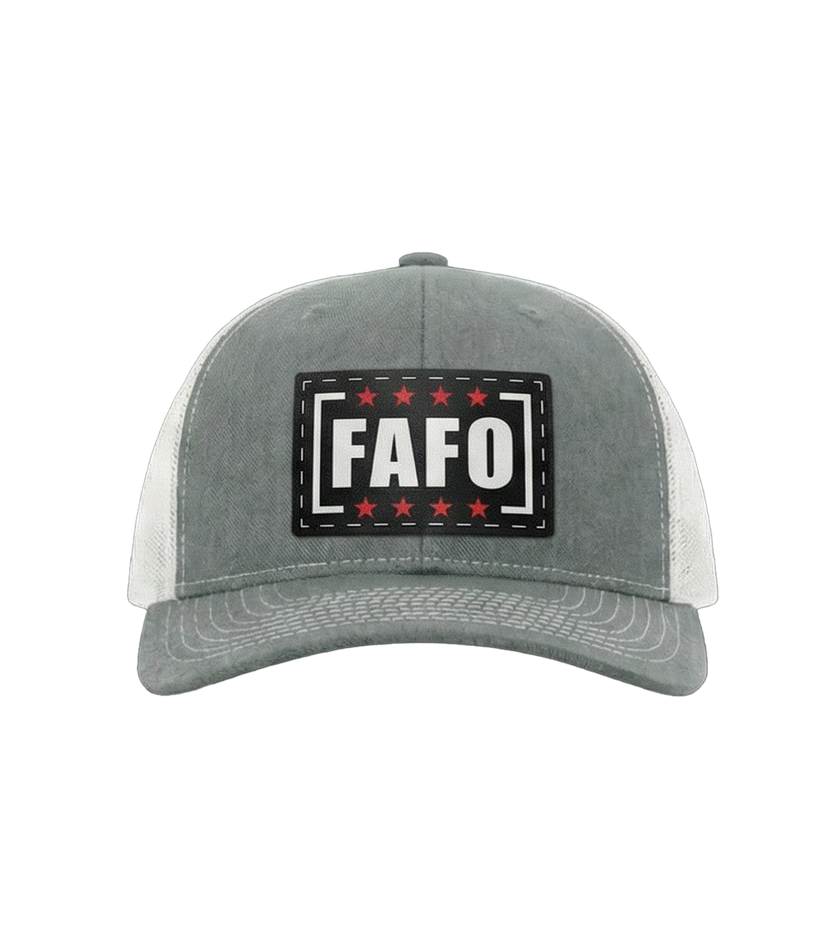 FAFO Leather Patch Trucker Hat