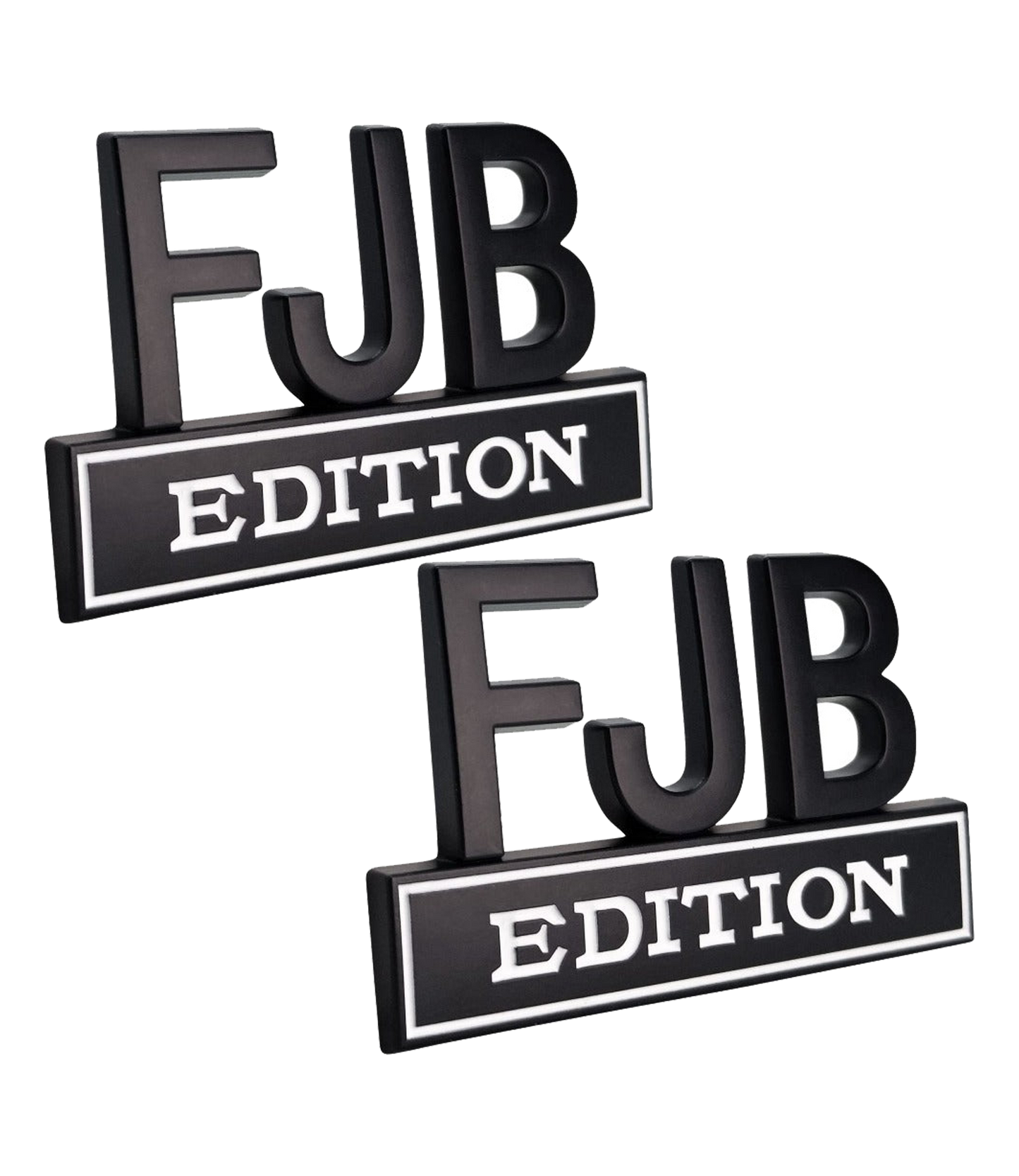 FJB Edition Premium Car/Truck Badge - Black