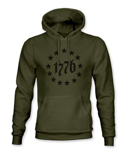 1776 Circle Stars Hoodie